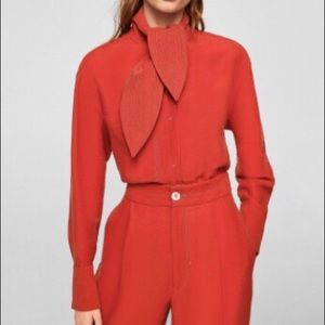 COPY - Matching Red Contrast-Seam Set